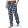 Fruit of the Loom Pantalon Pyjama Sommeil Tissu Bas de Pijama Homme(Noir/Carreaux)