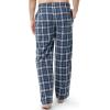 Fruit of the Loom Pantalon Pyjama Sommeil Tissu Bas de Pijama Homme(Noir/Carreaux)
