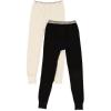 Soie Noire/Naturelle (Lot de 2).