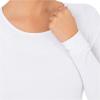 Fruit of The Loom Women&rsquo;s Micro Waffle Premium Thermal Crew Top, White, Large