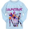 Générique Ensemble 2 pièces Pyjama Noël pour Garçons et Filles T-Shirt et Pantalon vêtements de Nuit avec pour Enfants Pyjamas pour Filles Ensemble Noël Carnaval Fête(A05-light Blue)