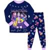 Générique Ensemble 2 pièces Pyjama Noël pour Garçons et Filles T-Shirt et Pantalon vêtements de Nuit avec pour Enfants Pyjamas pour Filles Ensemble Noël Carnaval Fête(A03-dark Blue)
