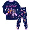 Générique Ensemble 2 pièces Pyjama Noël pour Garçons et Filles T-Shirt et Pantalon vêtements de Nuit avec pour Enfants Pyjamas pour Filles Ensemble Noël Carnaval Fête(A05-dark Blue)