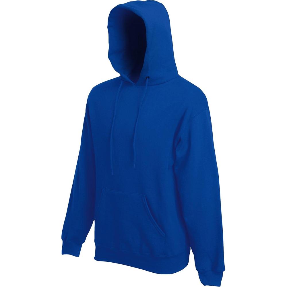 image:imageFruit of the Loom Sweat avec Capuche HommeBleu