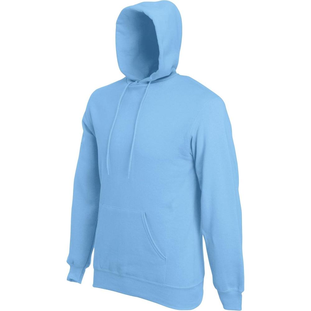 image:imageFruit of the Loom Sweat avec Capuche HommeBleu Ciel