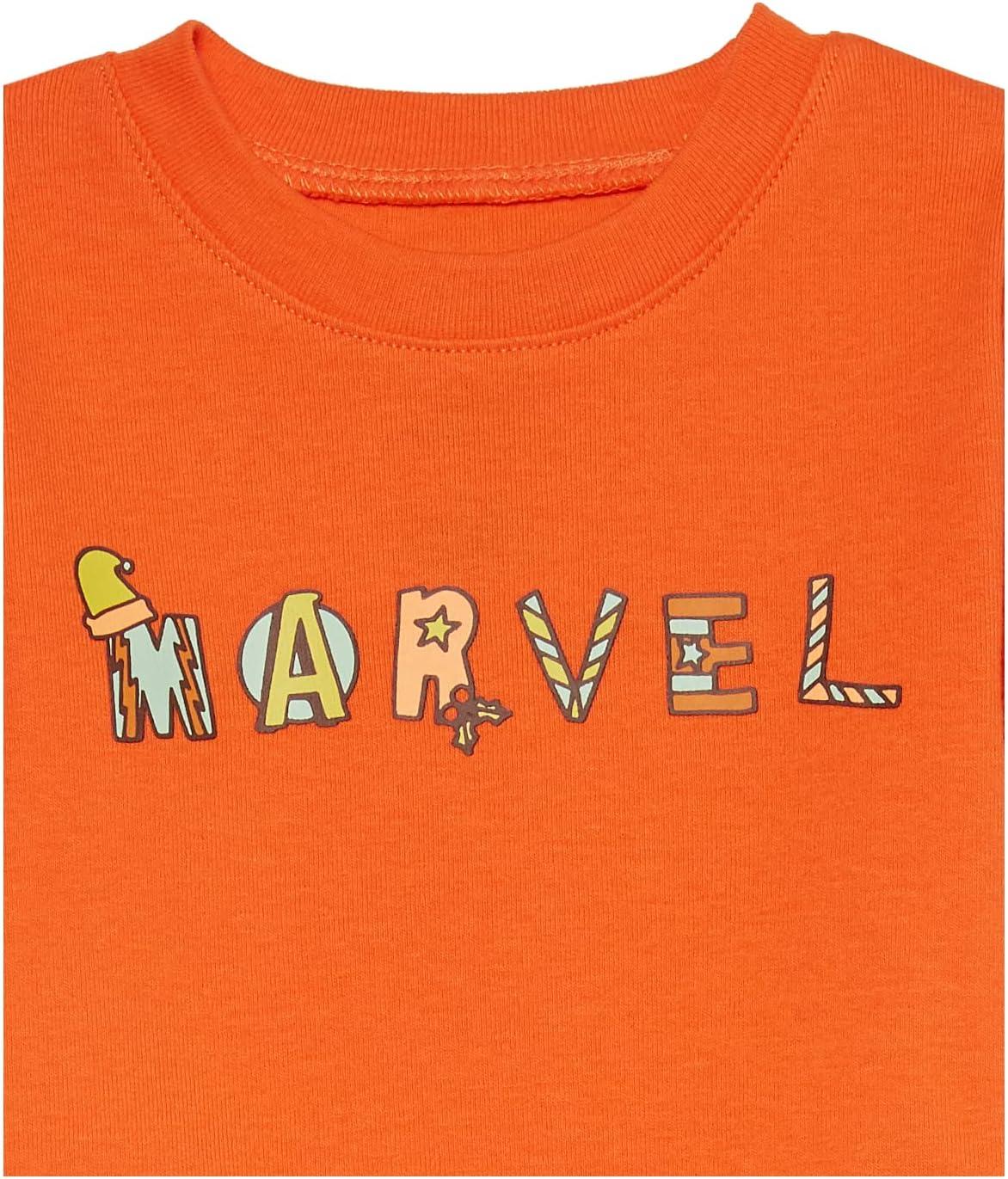 image:imageAmazon Essentials Garon Ensembles De Pyjama Coupe Ajuste 3 PicesFestive Marvel Kids