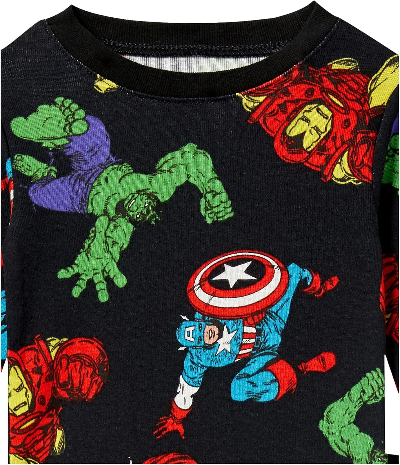image:imageAmazon Essentials Garon Ensembles De Pyjama Coupe Ajuste 3 PicesMarvel Avengers Baby And Kids