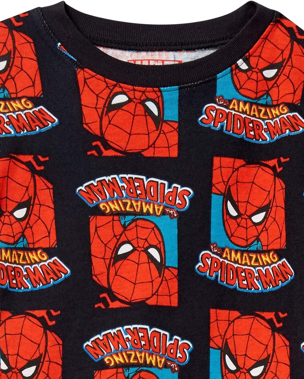 image:imageAmazon Essentials Garon Ensembles De Pyjama Coupe Ajuste 3 PicesSpiderman Marvel