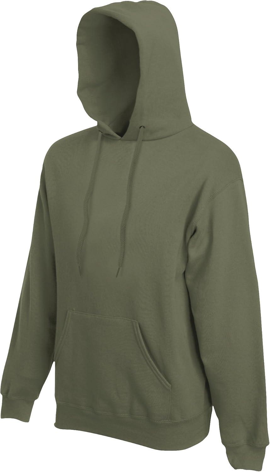 image:imageFruit of the Loom Pull Over Premium Sweat Capuche HommeGris