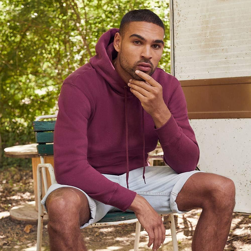 image:imageFruit of the Loom Pull Over Premium Sweat Capuche HommeGris