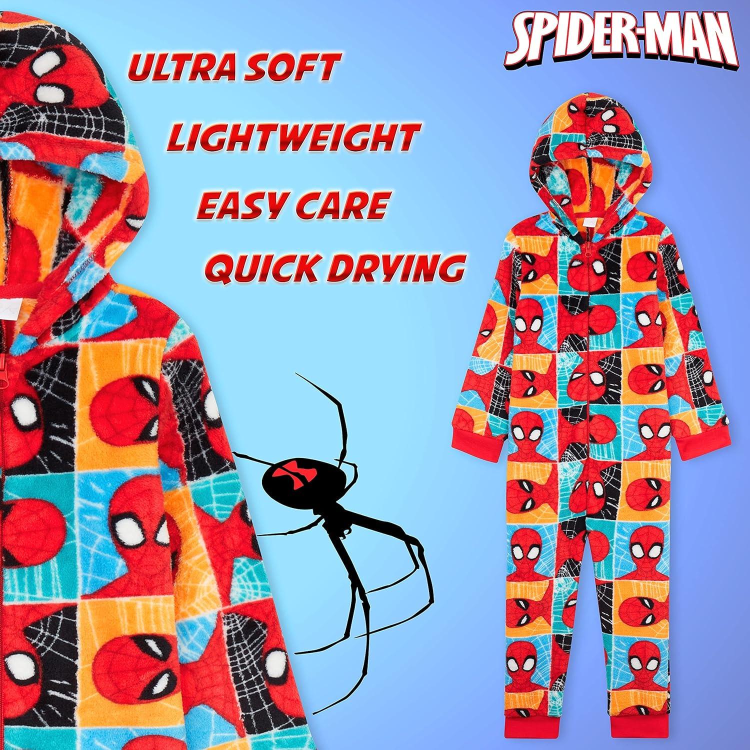image:imageMarvel Pyjama Spiderman Combinaison Grenouillre Surpyjama Enfant GarconMulticolore