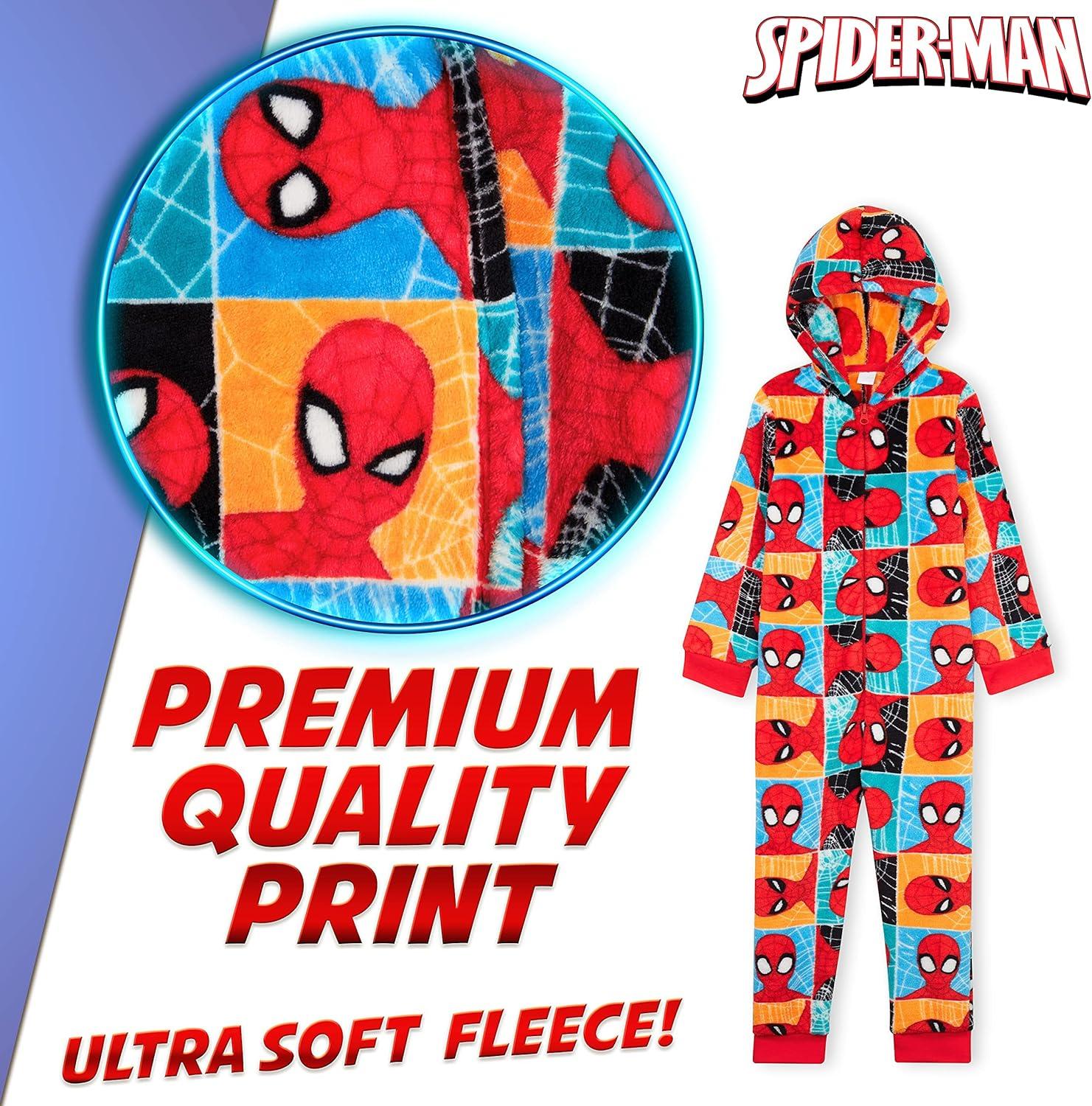 image:imageMarvel Pyjama Spiderman Combinaison Grenouillre Surpyjama Enfant GarconMulticolore