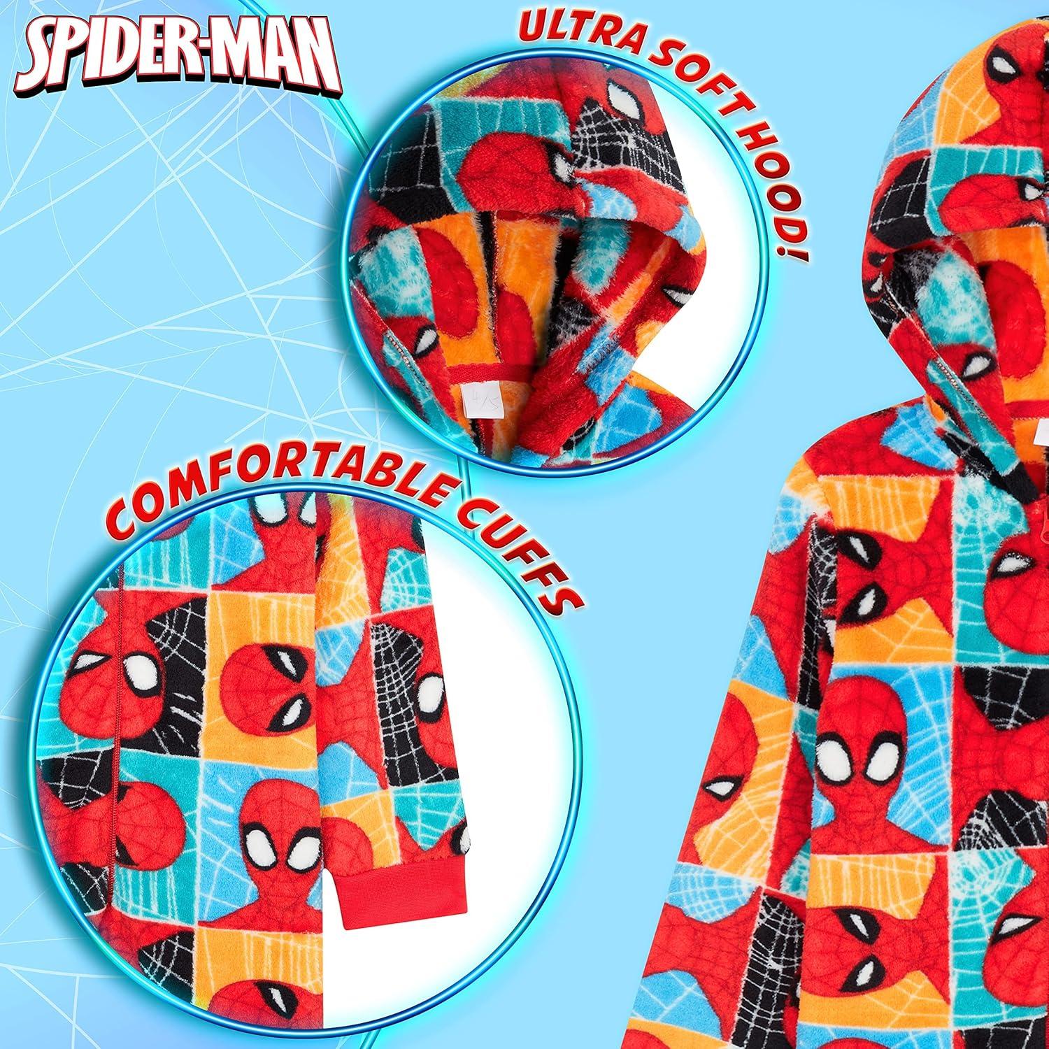 image:imageMarvel Pyjama Spiderman Combinaison Grenouillre Surpyjama Enfant GarconMulticolore