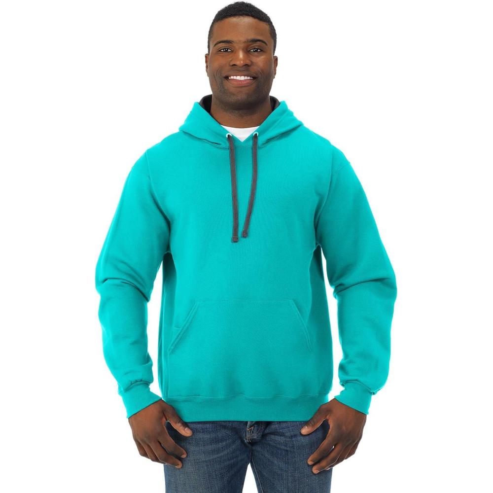 image:imageFruit of the Loom Pull Over Premium Sweat Capuche HommeBleu Scuba Blue