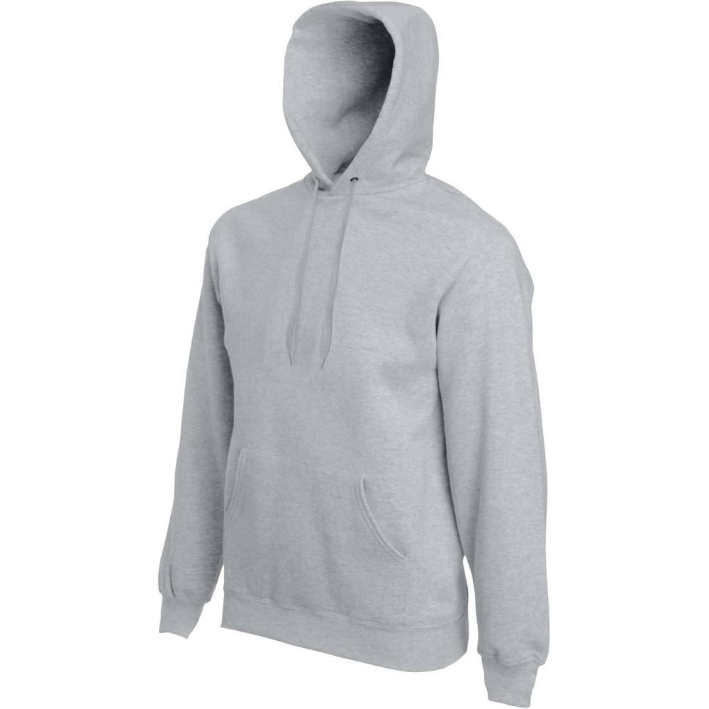 image:imageFruit of the Loom Pull Over Premium Sweat Capuche HommeGris