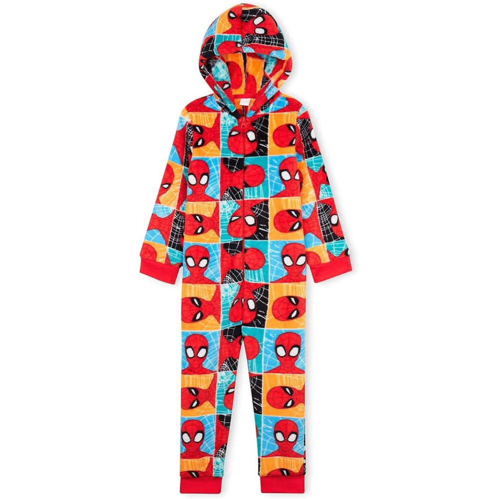 image:imageMarvel Pyjama Spiderman Combinaison Grenouillre Surpyjama Enfant GarconMulticolore