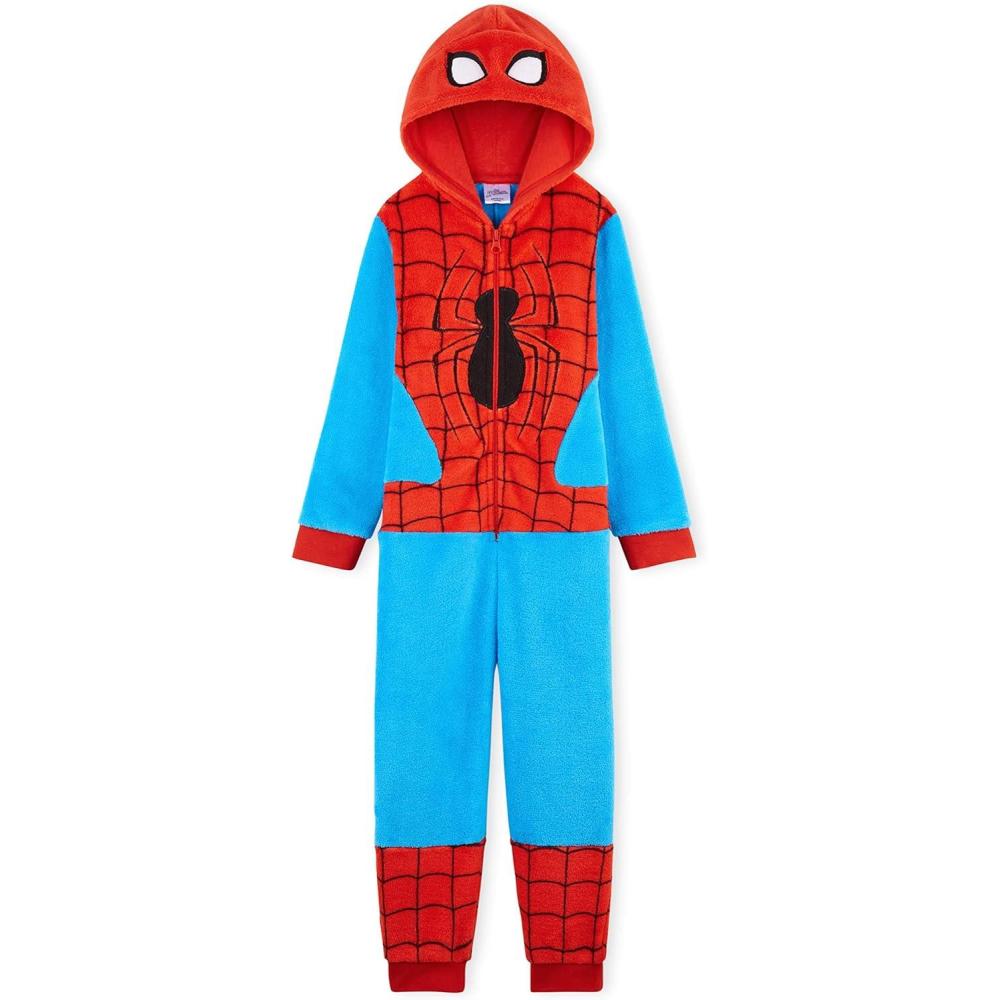 image:imageMarvel Pyjama Spiderman Combinaison Grenouillre Surpyjama Enfant GarconRougeBleu