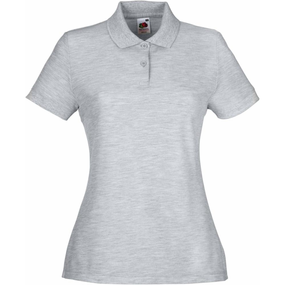 image:imageFruit of the Loom Polo Manches Courtes FemmeErica Grigia
