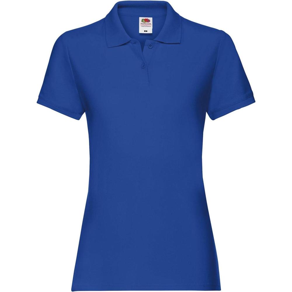 image:imageFruit of The Loom Polo Premium Lady Fit FemmeBleu
