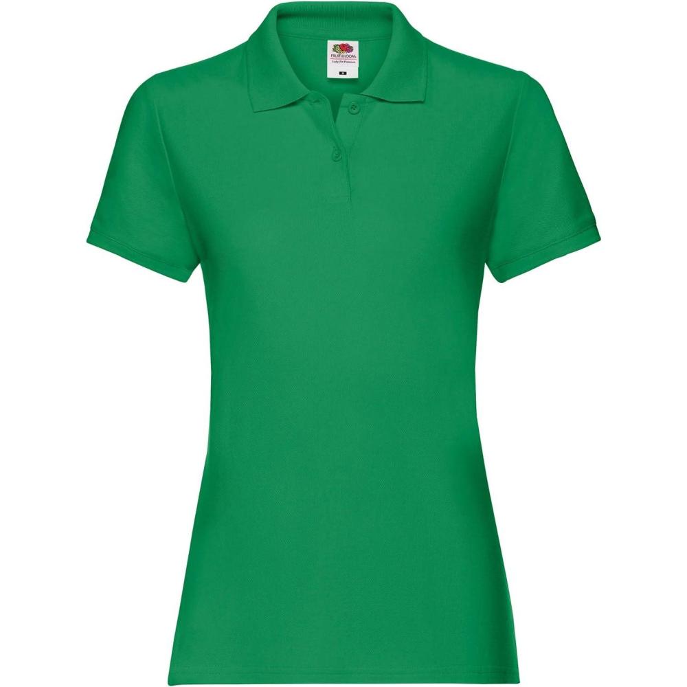 image:imageFruit of The Loom Polo Premium Lady Fit FemmeVert