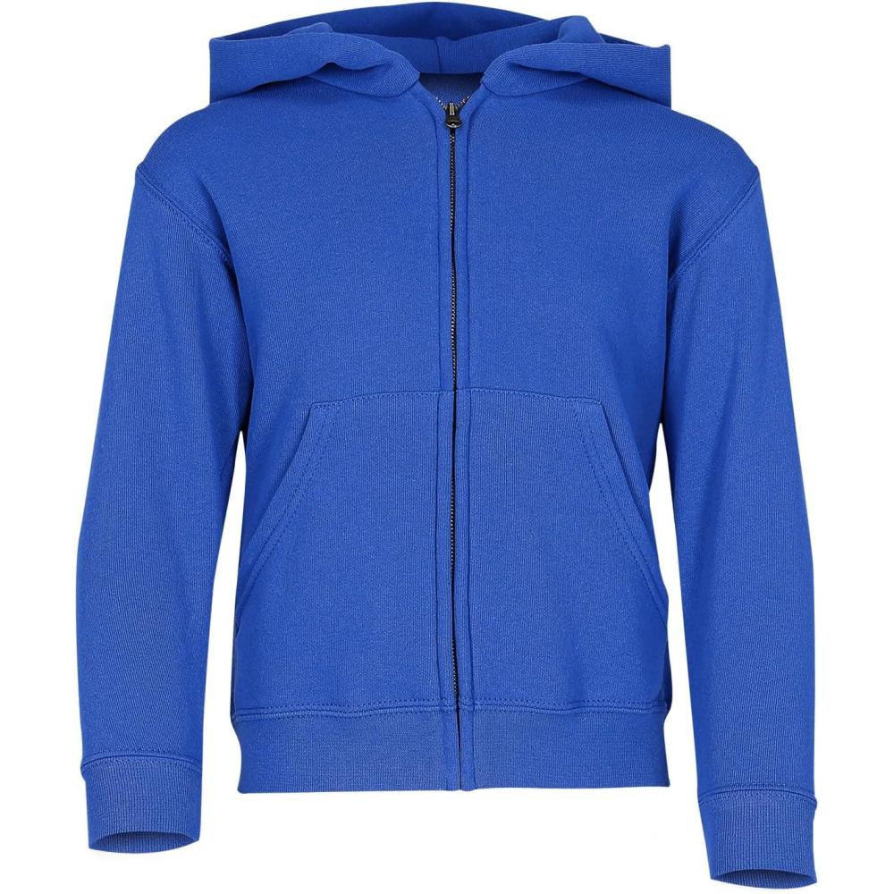 image:imageFruit of the Loom 620450 SweatShirt Capuche Mixte EnfantBleu Royal