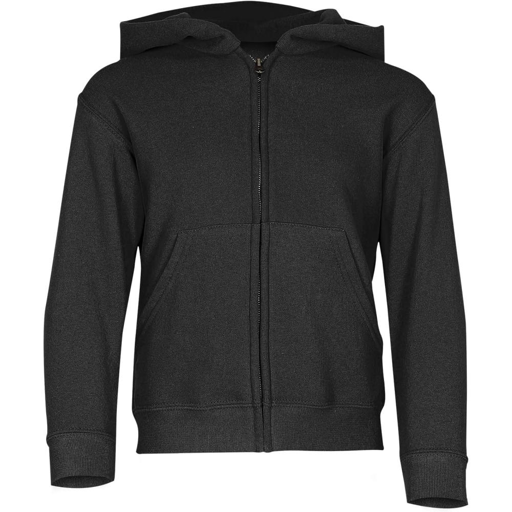 image:imageFruit of the Loom 620450 SweatShirt Capuche Mixte EnfantNoir