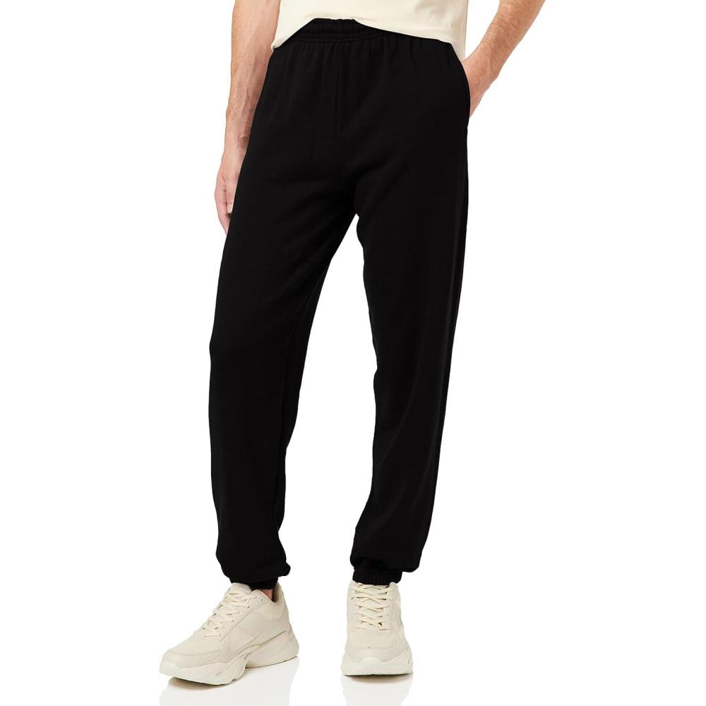 image:imageFruit of the Loom Pantalon de Jogging Homme Noir Taille XXL