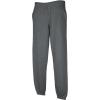 Fruit of The Loom Eversoft Fleece Sweatpants – Pantalon de survêtement – Eversoft Pantalon de survêtement en Polaire avec Poches, évacuation de l&rsquo;humidité et Respirant, Tailles S à 4X – Homme(1 X Darkheather Elastisch + 1 Hl Kauf Notizblock)