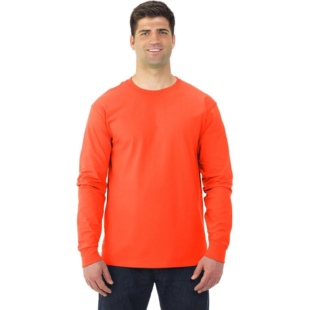 image:imageFruit of the Loom 4930 4930 Homme Lot de 1Orange Brl