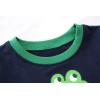 “ Vaisseau Spatial ”Pyjama Deux-pièce, graçons et Filles, 100% de Coton (Groupe d’âge : 2-11 Ans)(Dinosaure Vert)