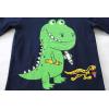 “ Vaisseau Spatial ”Pyjama Deux-pièce, graçons et Filles, 100% de Coton (Groupe d’âge : 2-11 Ans)(Dinosaure Vert)