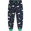“ Vaisseau Spatial ”Pyjama Deux-pièce, graçons et Filles, 100% de Coton (Groupe d’âge : 2-11 Ans)(Dinosaure Vert)