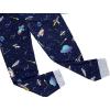 “ Vaisseau Spatial ”Pyjama Deux-pièce, graçons et Filles, 100% de Coton (Groupe d’âge : 2-11 Ans)(Étoile)